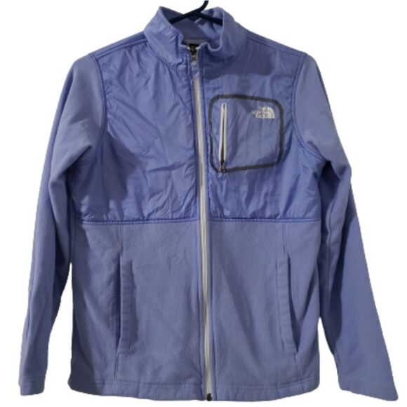 The North Face Other - The North Face Girls Baby Blue Jacket Sz XL 18